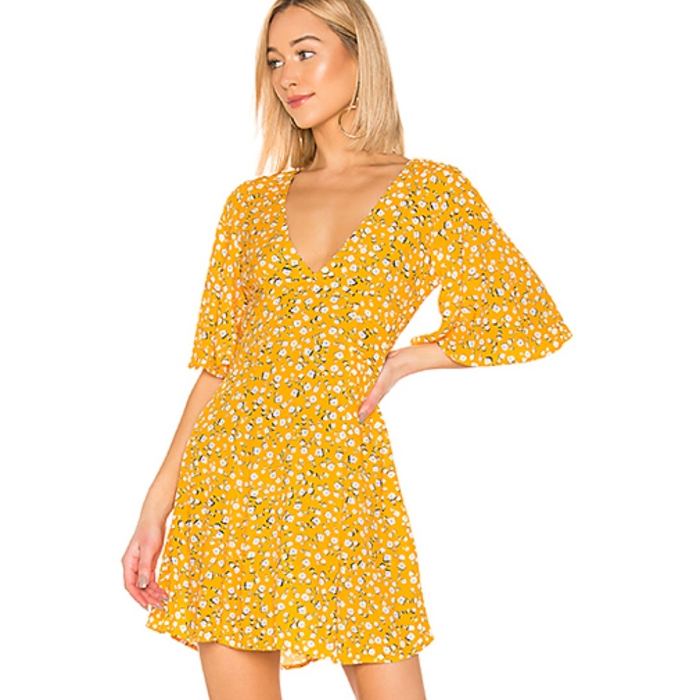 MINKPINK | Summer Daisy Tea Dress | S
